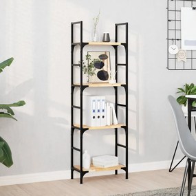 4 db kezeletlen tömör akácfa függőpolc 60 x 20 x 2 cm