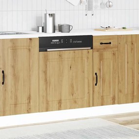 mosogatógép panel Kalmar kézműves tölgy 60x1,5x67 cm