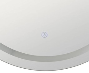 Fali tükör világítással 60x60 cm – Ixia