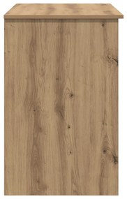 Íróasztal tárolóval Mesteri tölgy 90x49.5x75 cm Szerelt fa