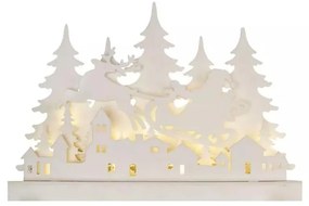 EMOS LED Karácsonyi dekoráció LED/2xAA kis falu EMS1020