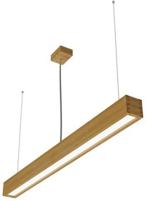 APLED - LED Csillár zsinóron LOOK LED/36W/230V 4000K 120 cm tölgy