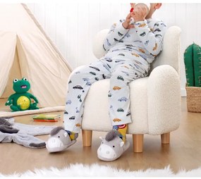 TOBI fehér gyermekfotel