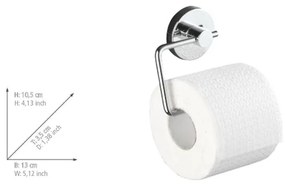 WENKO 20899100-WC-papírtartó VACUUM-LOC MILAZZO 13x10,5 cm fényes króm
