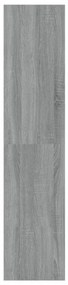 szürke sonoma színű könyvszekrény/térelválasztó 100x30x135 cm
