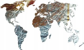 Fotótapéta flizelin térkép kontinensek Ifjúsági világ 415 x 290