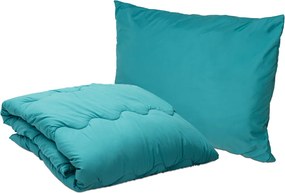 Egész éves paplan párnával COLOR TÜRKIZ