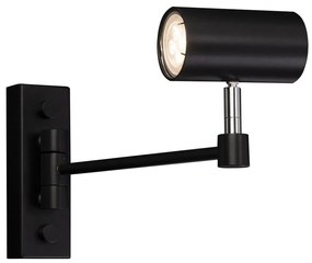 Shilo 2209 - Fali lámpa FUSSA 1xGU10/15W/230V fekete