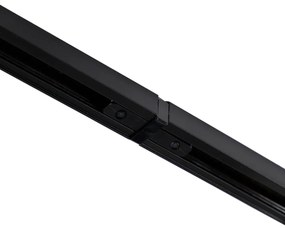 Modern 1 fázisú sínrendszer 10 spottal fekete - Jeana