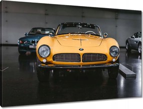 Vászonkép 90x60 Sárga Bmw Klasszikus