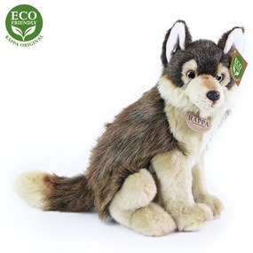 Rappa plüss ülő farkas, 28 cm