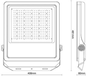 LED Kültéri reflektor PROFI PLUS LED/300W/230V 5000K IP66
