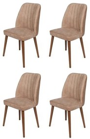 Alfa Beige étkezőszék szett, 4 db