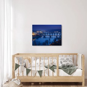 A prágai hidak képe (70x50 cm)