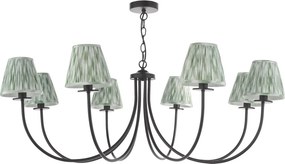 Dar Lighting modern csillár becca matt fekete darbec0822-ika2624