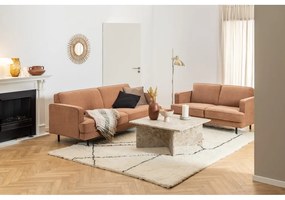 Bézs márvány dohányzóasztal 90x90 cm Vega – Actona