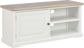 vidaXL fehér fa TV-szekrény 90 x 30 x 40 cm