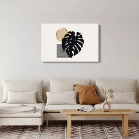 Kép - Absztrakció trópusi levelekkel N⁰2 (90x60 cm)