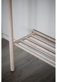 Natúr színű tölgyfa előszoba bútor Milford - Rowico