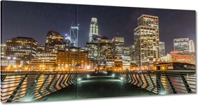 Festmények 180x90 Városi táj Kilátás