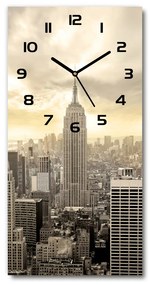 Négyszögletes fali üvegóra Manhattan new york city pl_zsp_30x60_c-f_18341458