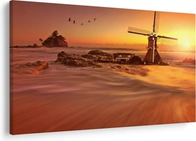 Kép – Naplemente (90x60 cm)