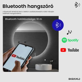 Atipikus tükör LED világítással G92058