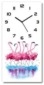 Téglalap alakú üvegóra Flamingók pl_zsp_30x60_c-f_98015396