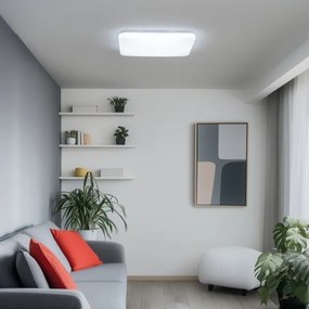 Brilagi - LED dimmelhető mennyezeti lámpatest SMART LED/36W/230V 53x53 cm Wi-Fi Tuya + távirányító