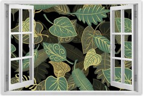 Poszterek 120x80 Fali természet Levelek