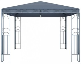 antracitszürke pavilon 400 x 300 cm