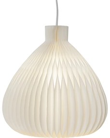 Krémszínű lámpabúra ø 38 cm Honeycomb – Star Trading