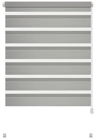 Szürke nappali-éjszakai roló 57x150 cm Zebra – Gardinia