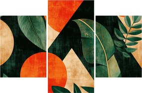 Kép - Geometrikus természeti minták II. (90x60 cm)