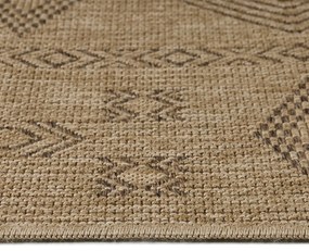 Natúr színű kültéri futószőnyeg 80x250 cm Dhaka – Ayyildiz Carpets