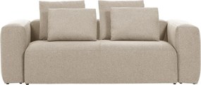 Blok bézs kanapé, 240 cm - Kave Home