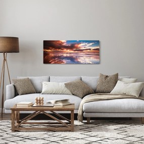 Kép - Esti strand (120x50 cm)
