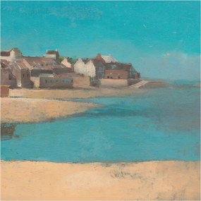 Dekoratív Fotótapéta Flizelin Hálószoba Csendes falu 250x250