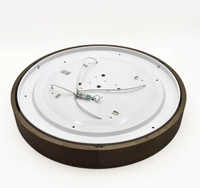 Brilagi - LED mennyezeti lámpa CARVALHO 4xE27/60W/230V tölgy-dió átm. 57,5 cm