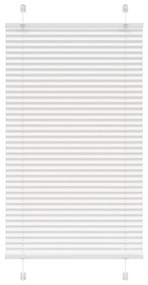 pliszírozott redőny Fehér 70x150 cm szövetszélesség 69,4 cm