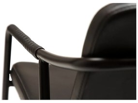 Boto fekete bőrutánzat fotel - DAN-FORM Denmark