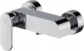 Crea fali zuhanycsaptelep, karos, króm (S951-319) /sm/