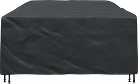 vidaXL Bútor takaró Egyszínű Fekete 315 x 180 x 74 cm 210D