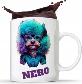 Bögre Kutya Bichon Frise Állatbarát