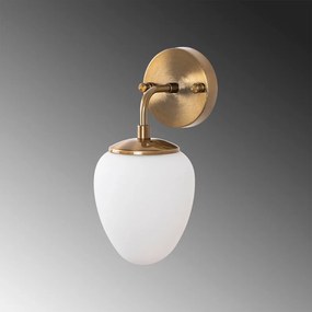 Bronzszínű fali lámpa ø 12 cm Ns – Opviq lights