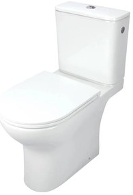 Deante CDJD6RPS - álló WC ülőkével JASMIN, kerámia/fehér