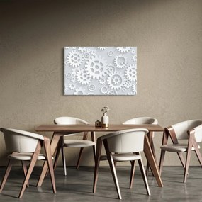 Kép - fogaskerekek (90x60 cm)
