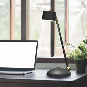 Asztali lámpa ARENA 1xGX53/11W/230V fekete/arany