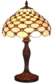 Prezent 53 Tiffany asztali lámpa, 1x60W E27