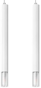 Sollux SL.0958 - Csillár zsinóron VIZIER 2xG9/40W/230V fehér